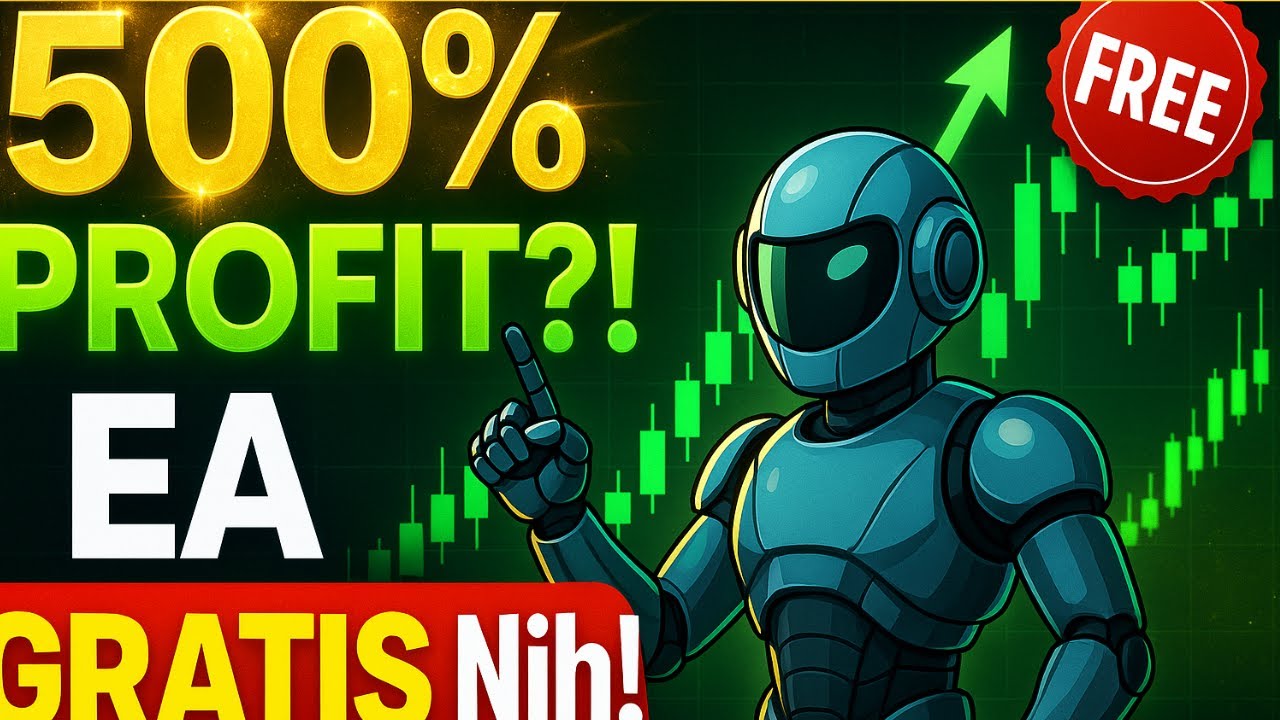 EA Forex Follow Trend GRATIS! Potensi Profit 500% 💹 - GoldenStoch EA