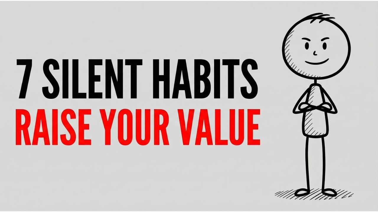 7 Silent Habits That Inevitably Raise Your Value | TheBetterDaysEffect
