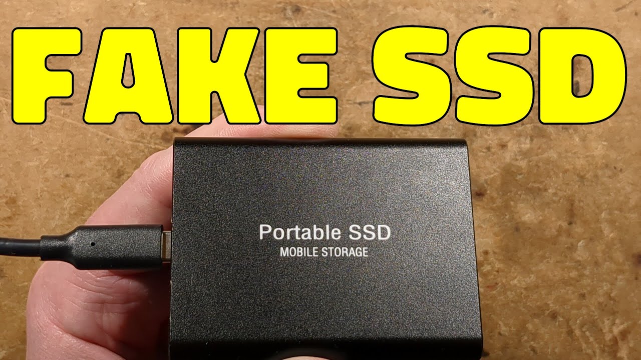AliExpress scam external SSD