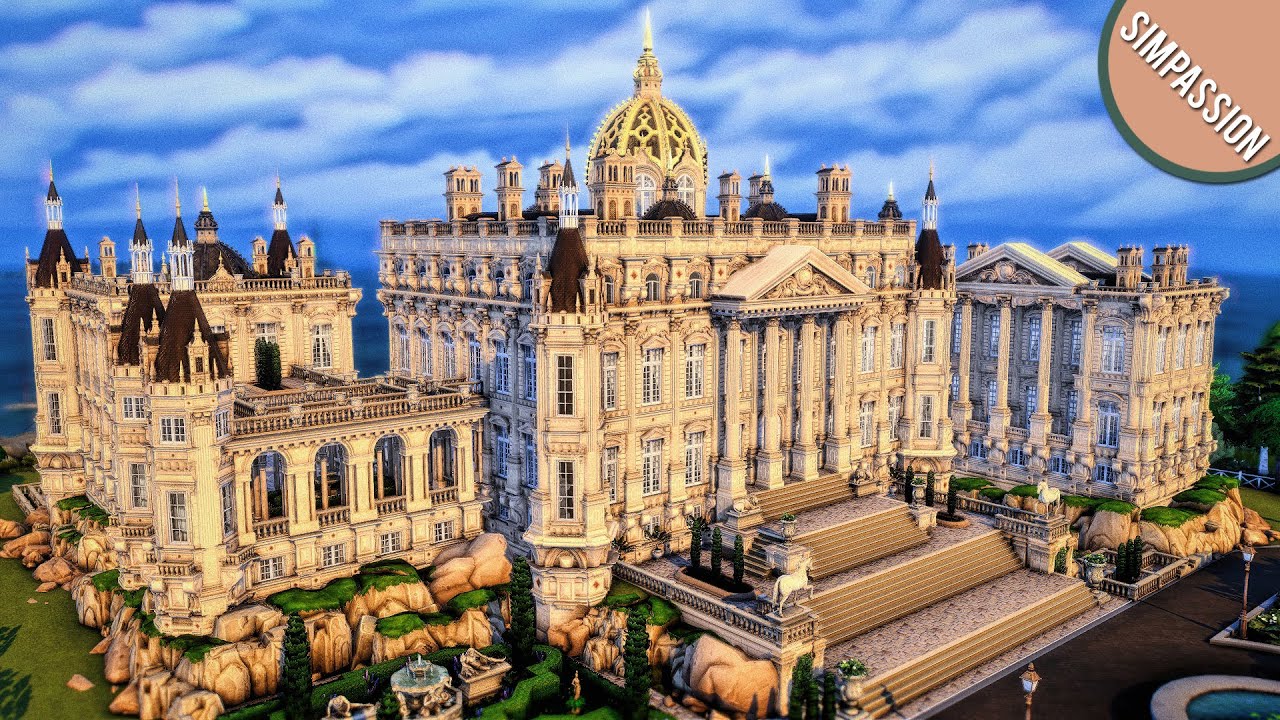 Château de Suèvres│CC│The Sims 4│Speed Build│SIMPASSION
