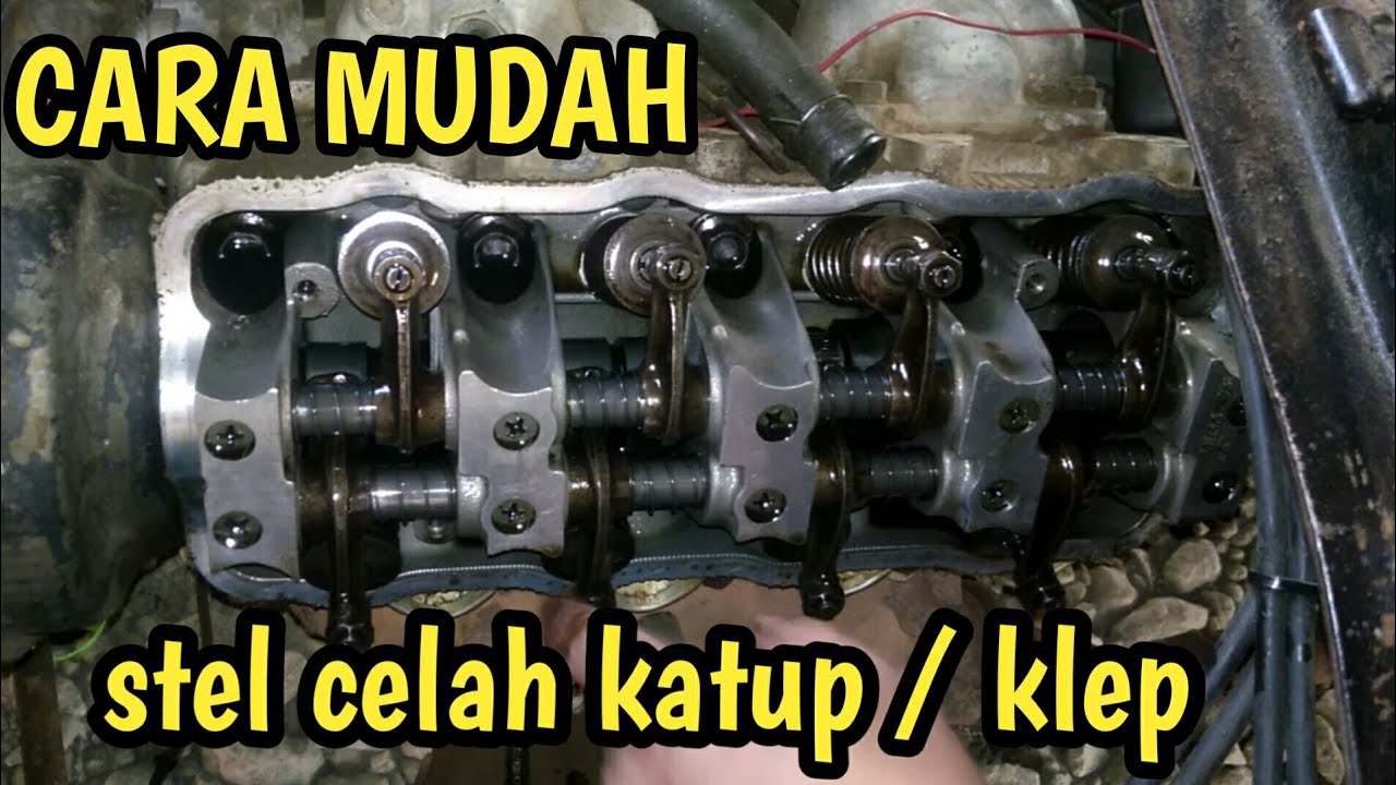 Cara mudah stel klep mobil