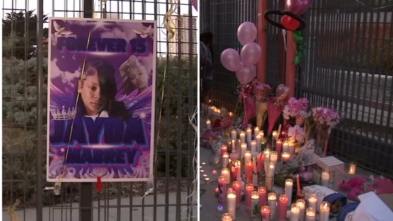 Candlelight vigil held for 15-year-old girl killed in crossfire of San Francisco shooting