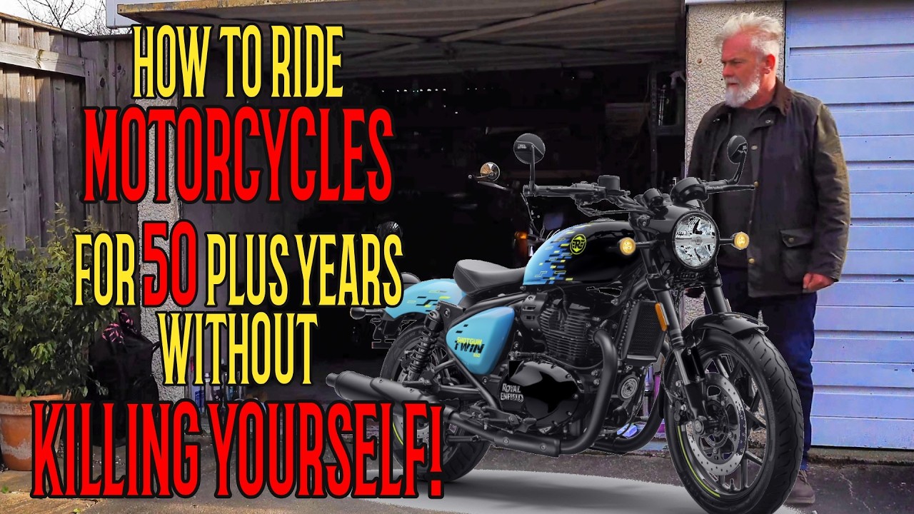 🚨 How to RIDE MOTORCYCLES for 50 PLUS YEARS & live to tell the tale!