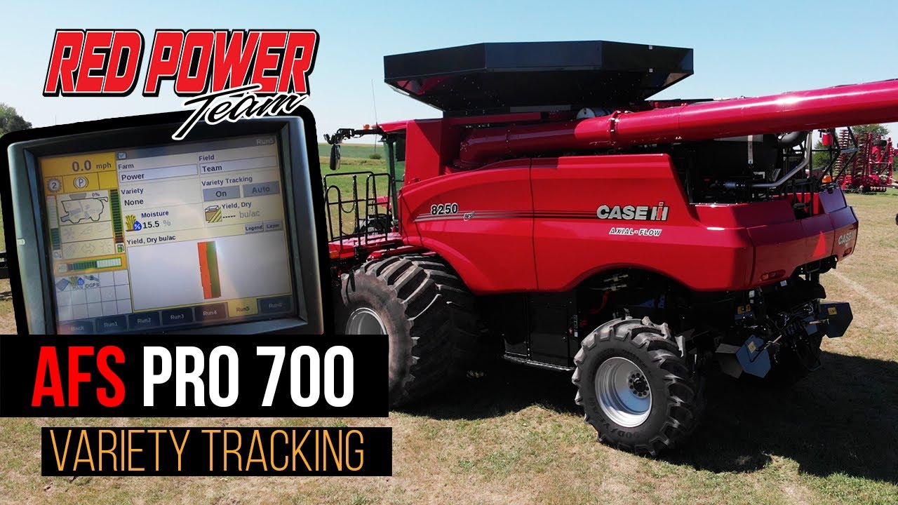 Отслеживание сортов AFS Pro 700 | Специалист AFS | Советы по комбайнированию Red Power Team | Cas...