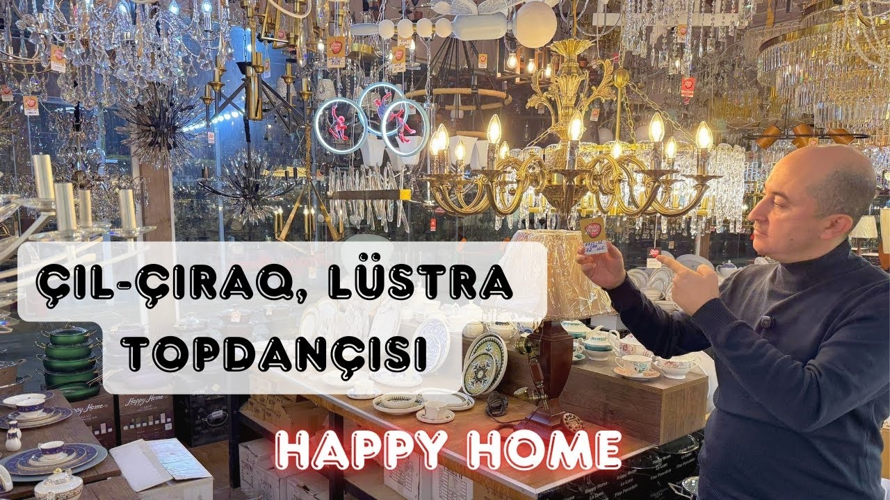 Çıl-Çıraq, Lüstra Topdançısı | Happy Home Sədərək T/M