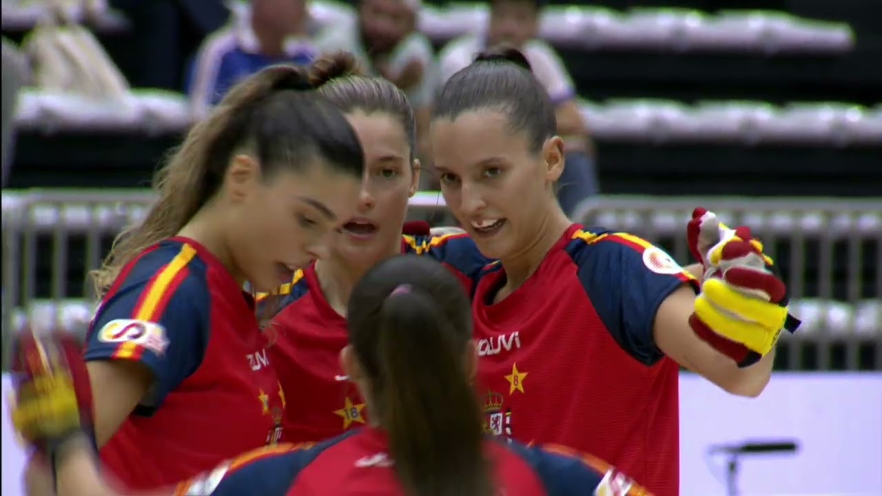 HIGHLIGHTS - Rink Hockey - WSE European Championship Senior Women - SPAIN x FRANCE