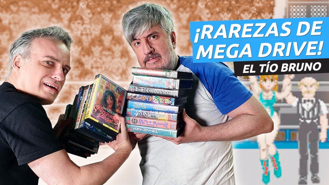 ¿Los juegos más raros de Mega Drive? Tío Bruno y su colección seguera