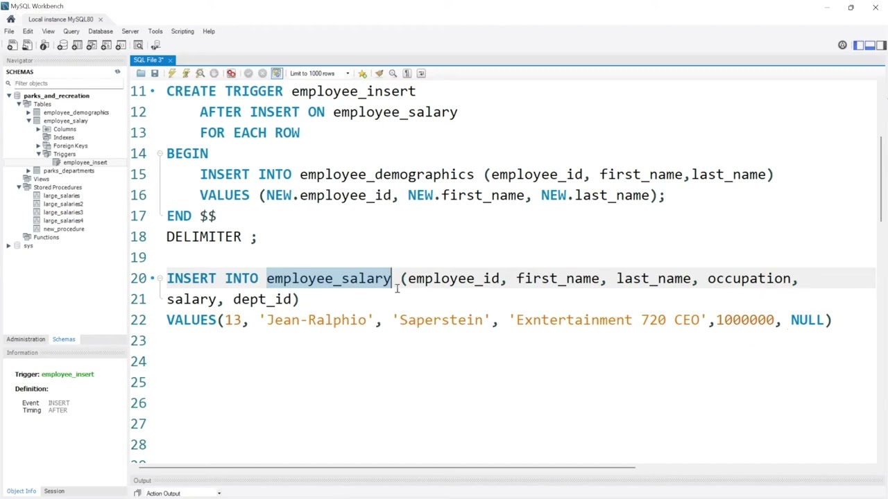 Triggers and Events in MySQL | Advanced MySQL Series