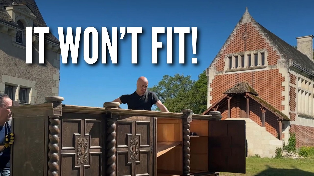 CHATEAU DRAMA - Antique Console Nearly Breaks Us!