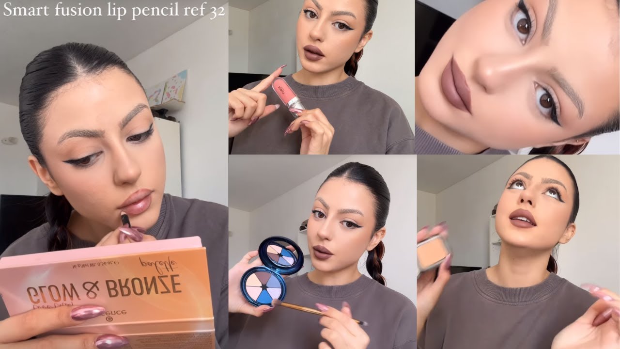 أفضل ليب كومبو طريقة عمل ليب كومبو Lip Combo Tutorial Sarra Cherif Makeup تتوريال مكاب تتوريال مكياج