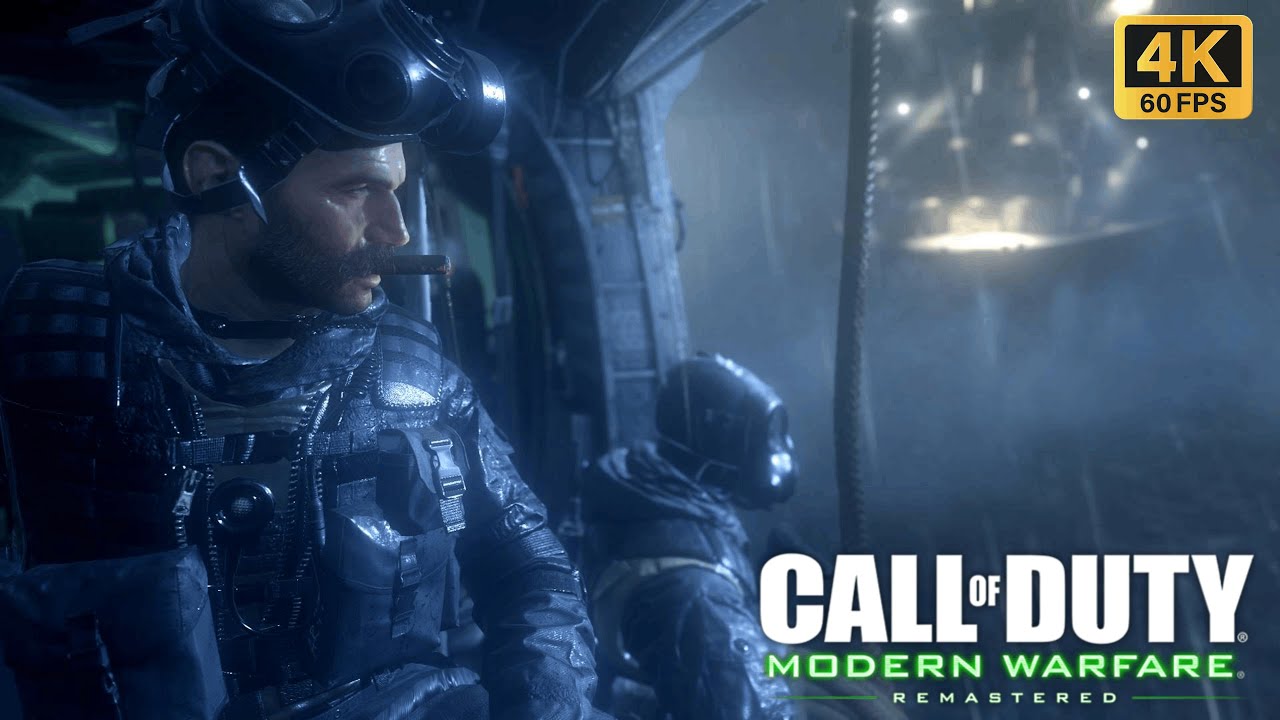 Call of Duty 4: Modern Warfare &ndash; Crew Expendable Mission 4K 60FPS