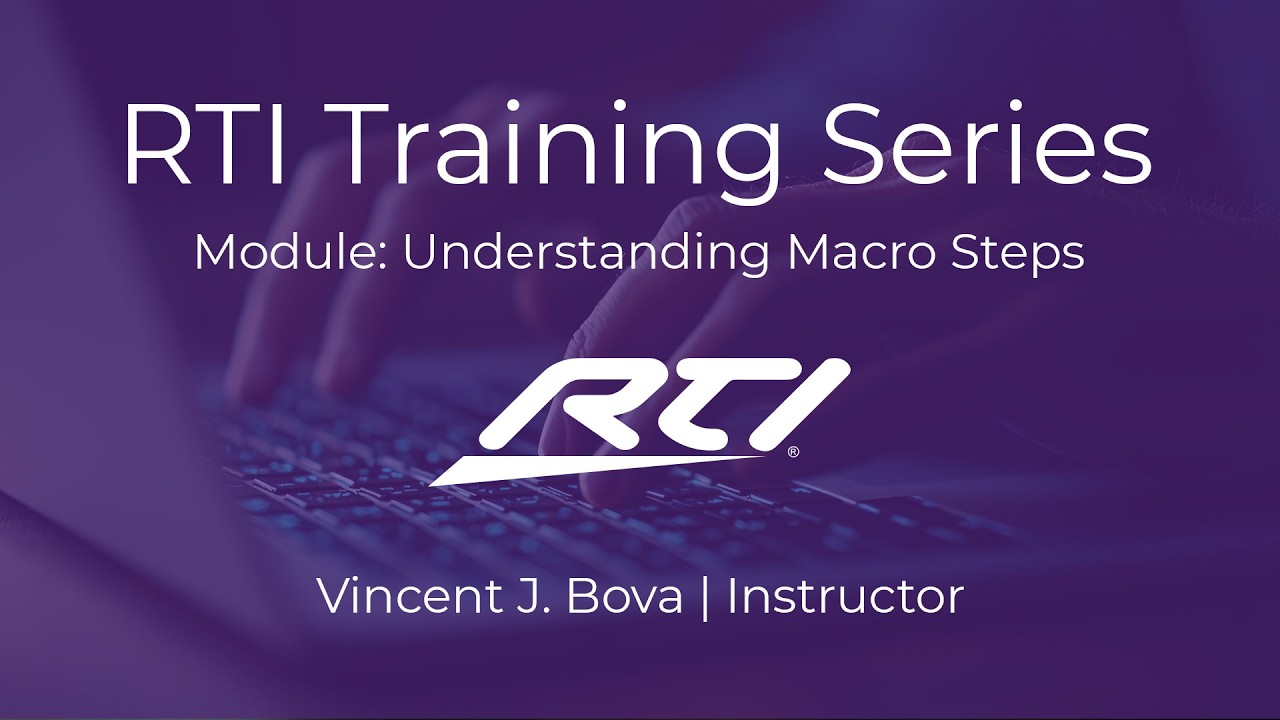 Understanding Macro Steps | Integration Designer Training