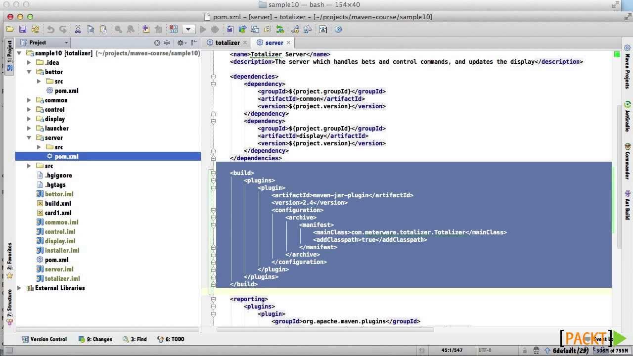 Getting Started with Apache Maven Tutorial: Building a Simple Installer | packtpub.com