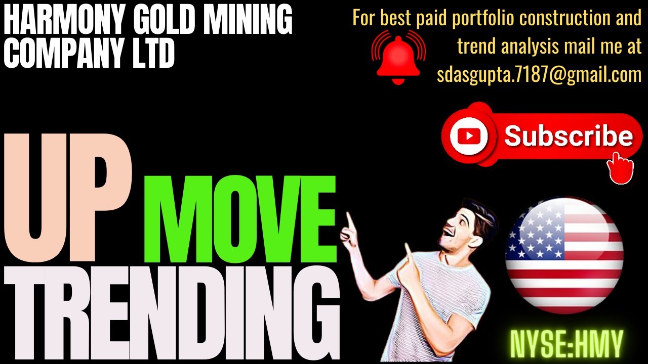HARMONY GOLD MINING COMPANY LTD UPTRENDING MOVE | HMY STOCK ANALYSIS | HMY STOCK TARGET | HMY UPDATE
