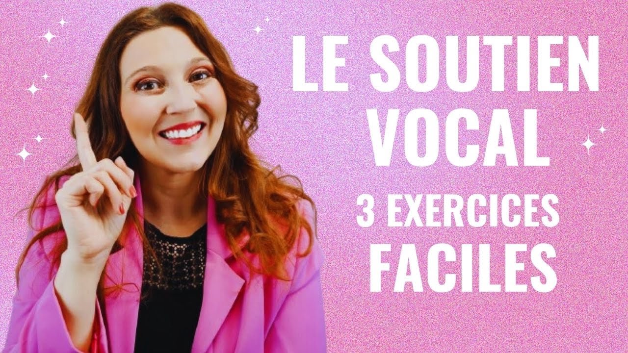 Le soutien vocal: 3 exercices SIMPLES pour le chant (AUDIO)