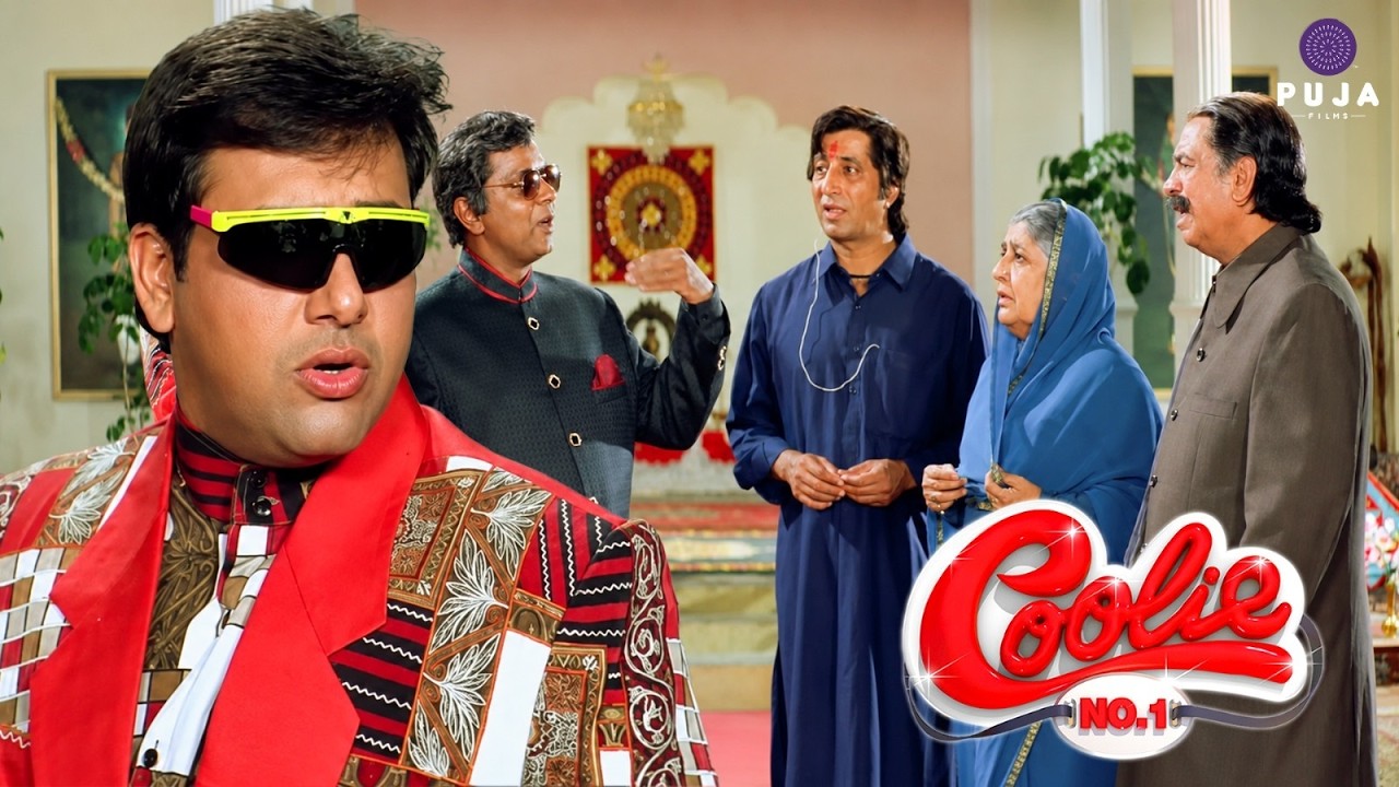 Coolie No. 1 | All Comedy Scenes | Govinda | Karishma Kapoor | Pooja Films