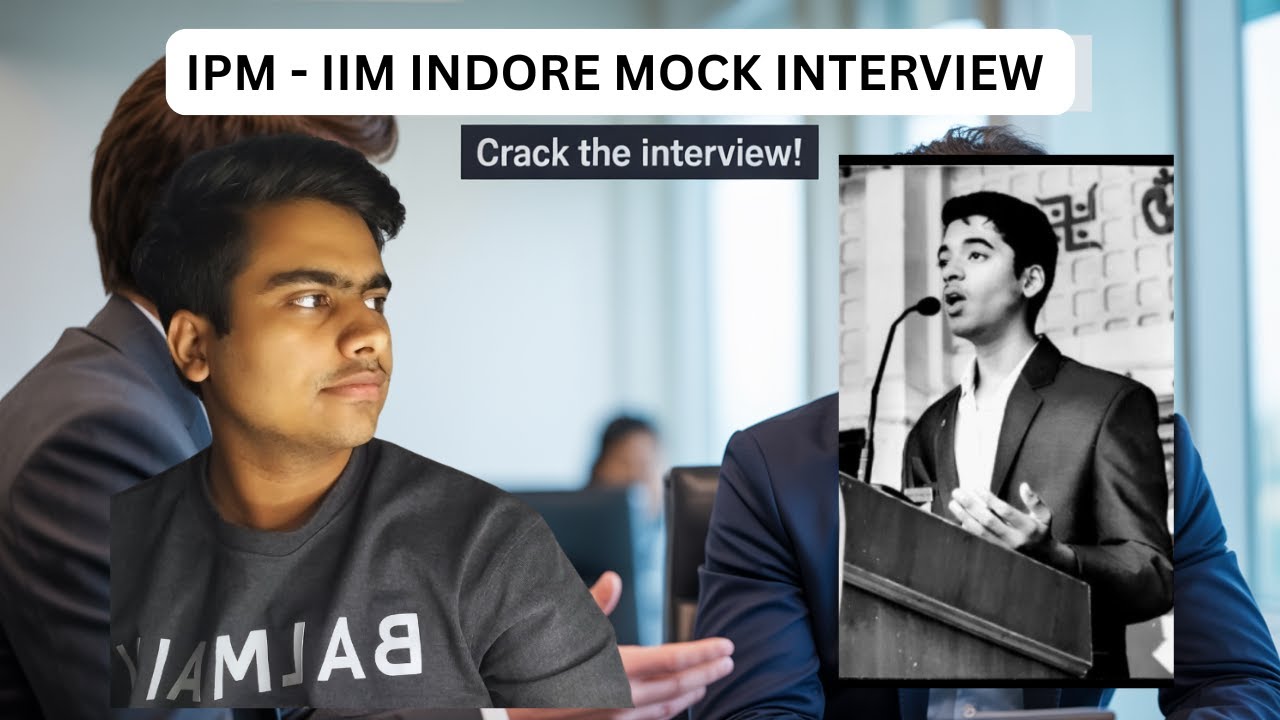 IPMAT IIM Indore 2025 Mock Interview | Real Aspirant Face-Off with Questions!