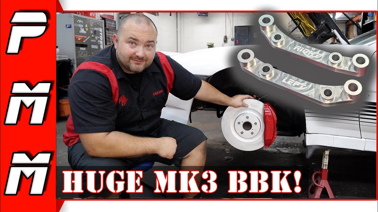 I developed a MASSIVE MK3 Supra front big brake kit!