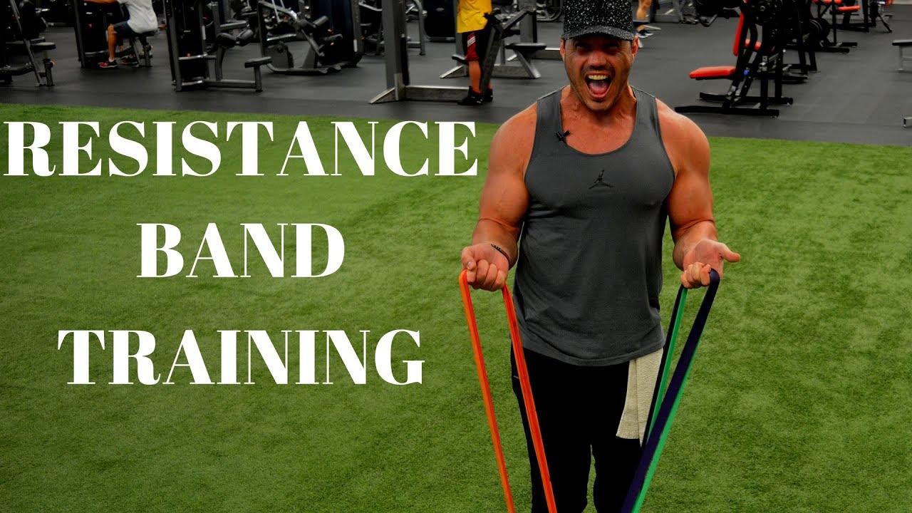 BUILD A BIGGER CHEST With 3 Moves (w/ Resistance Bands)
