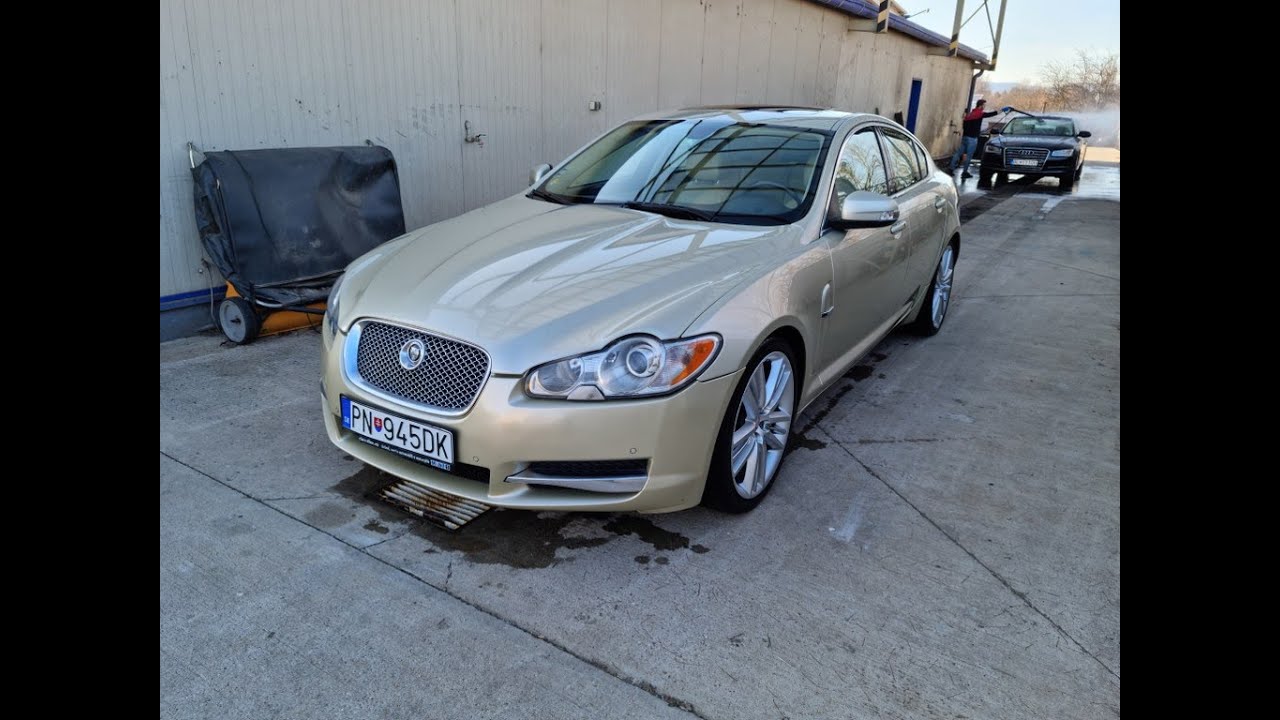 Jaguar XF 3.0 v6 petrol exhaust sound