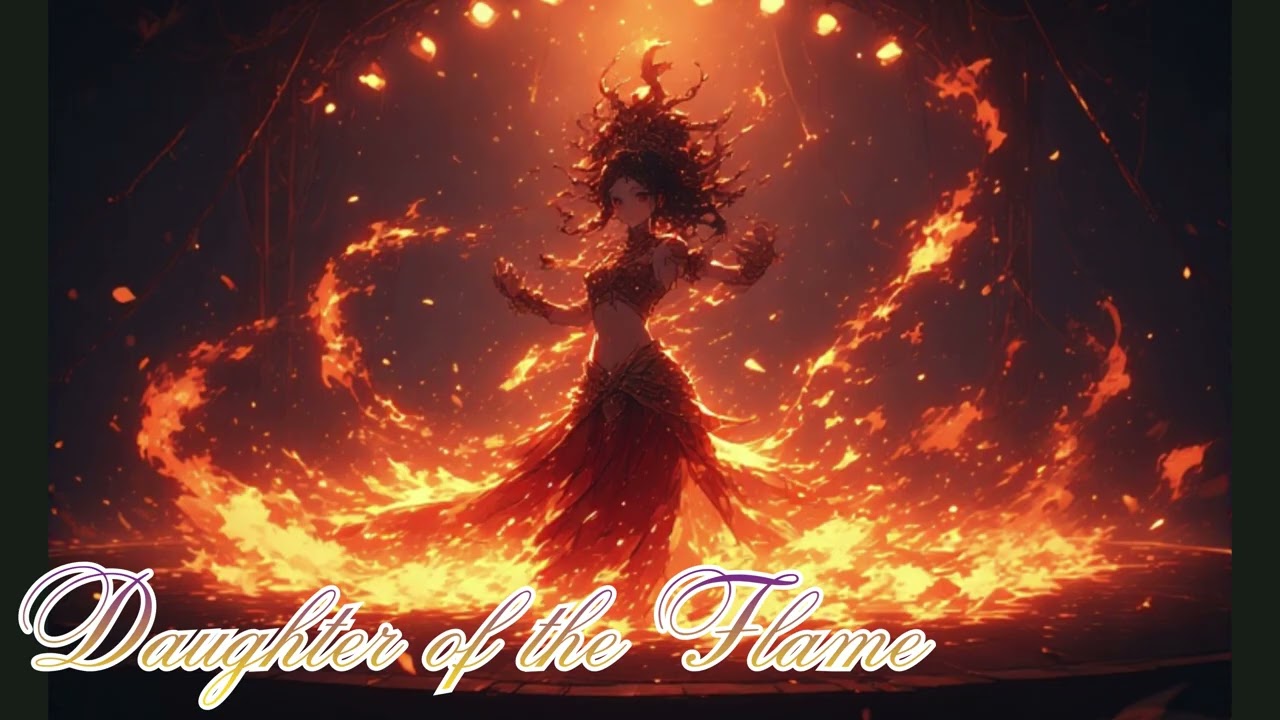 Daughter of the Flame 🔥 Fantasy Tavern Song | Fire Genasi Legend