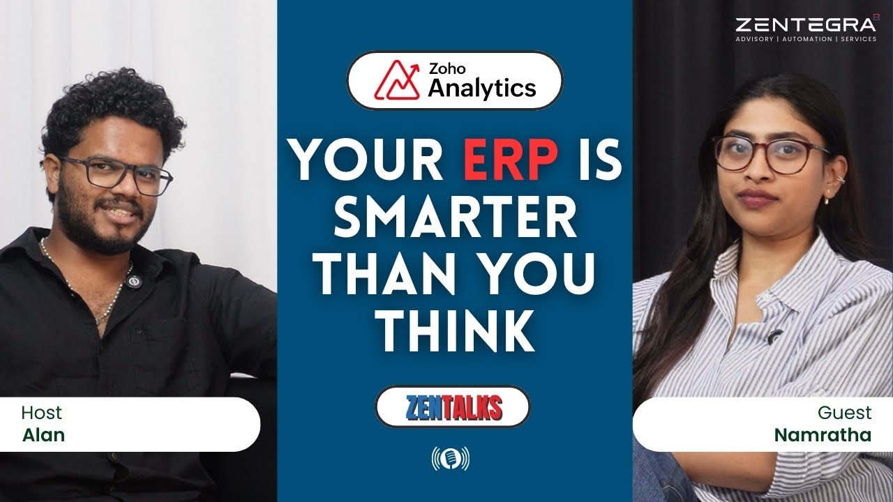 If You're Using ZOHO ERP Without ZOHO Analytics, You're Flying Blind