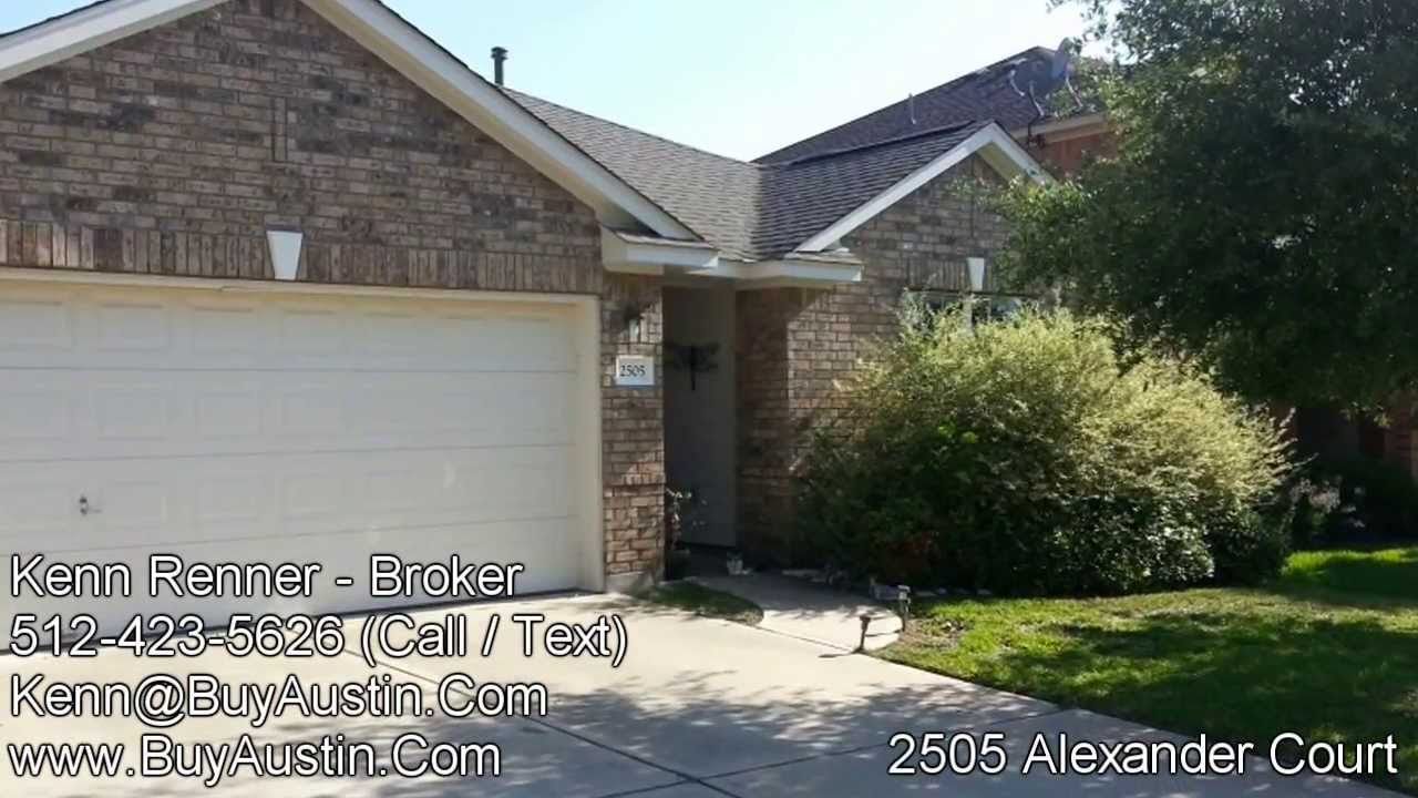 2505 Alexander Court - Kenn Renner - 512-423-5626