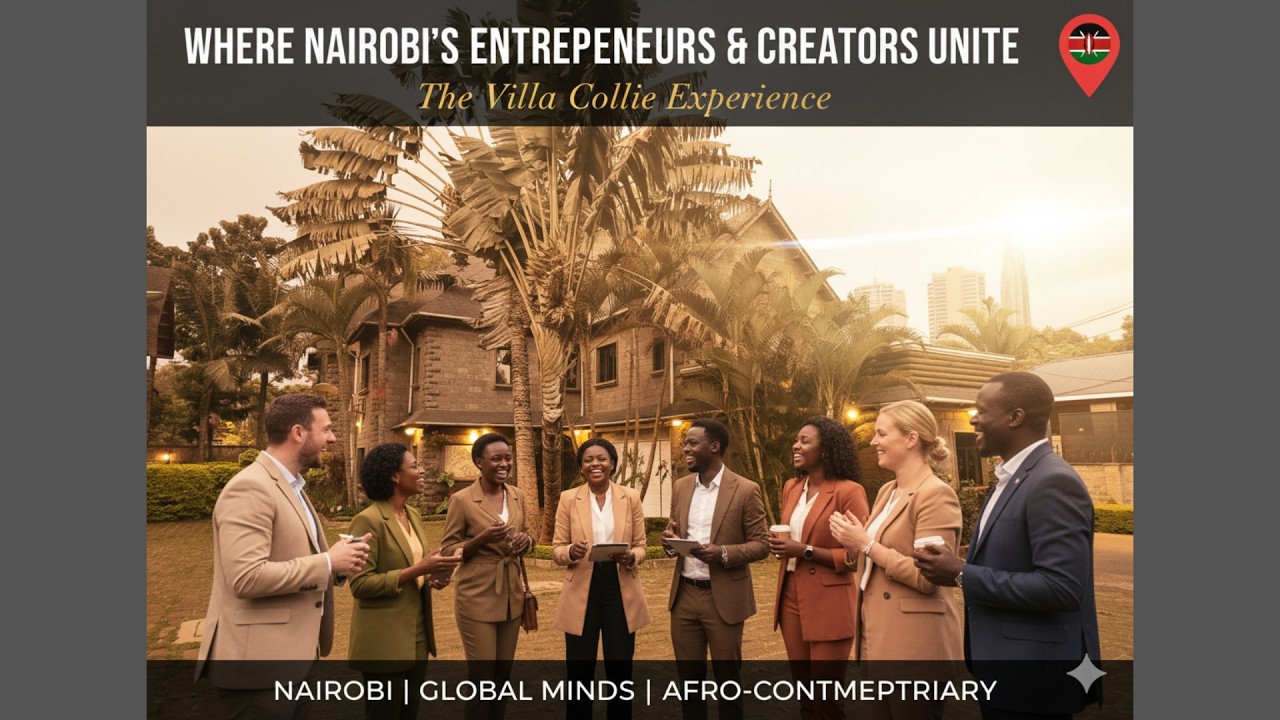 Where Nairobi’s Entrepreneurs & Creators Unite | The Villa Collie Experience
