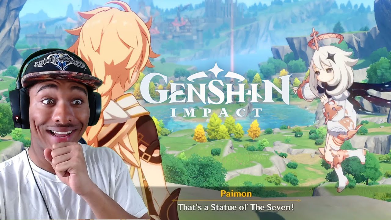 I LOVE THIS GAME!!! | My Reaction and First time playing Genshin Impact!!!!