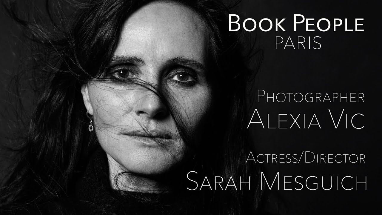 BOOK PEOPLE PARIS : SARAH MESGUICH Actress/Director  & DANIEL MESGUICH by ALEXIA VIC Photographer
