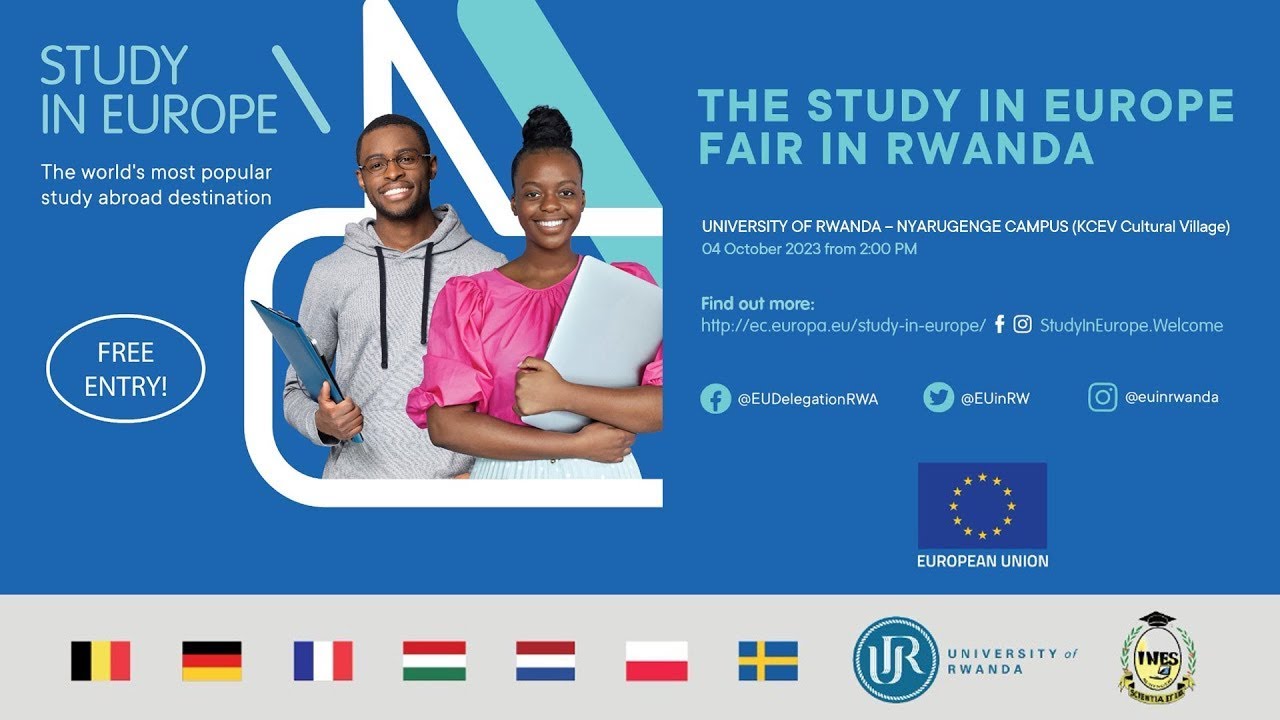 THE STUDY IN EUROPE FAIR IN RWANDA | Information session on How to study in europe
