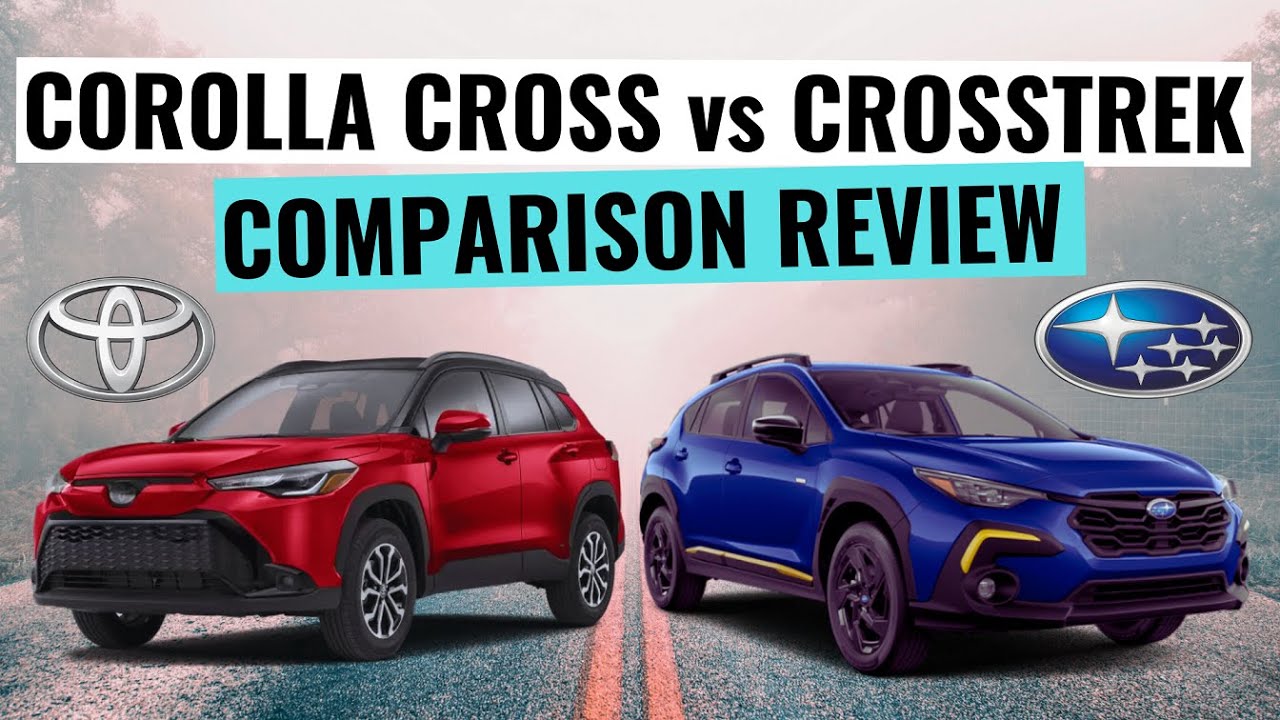 Subaru Crosstrek 2024 года против Toyota Corolla Cross || Какой компактный внедорожник лучше?
