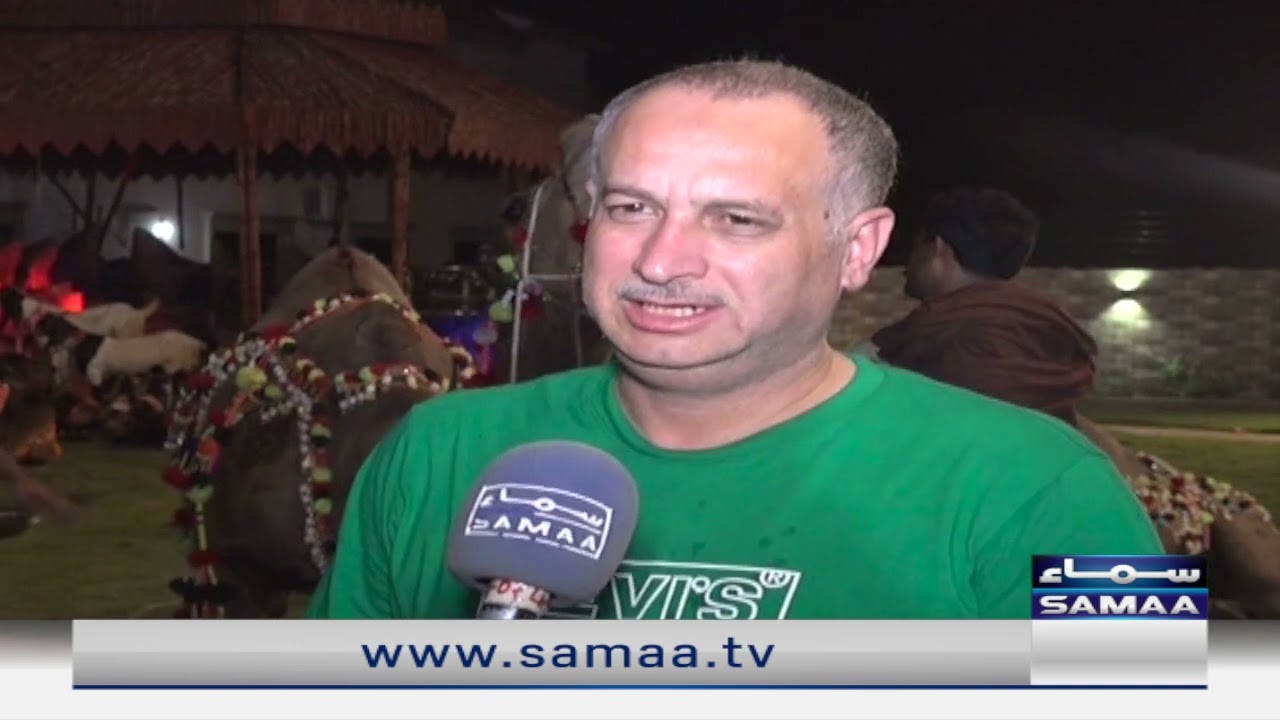 Lahore kay shehri apne ghar mein Oont, Bail, Dunbay aur bakre khareed kar lay aye - SAMAATV