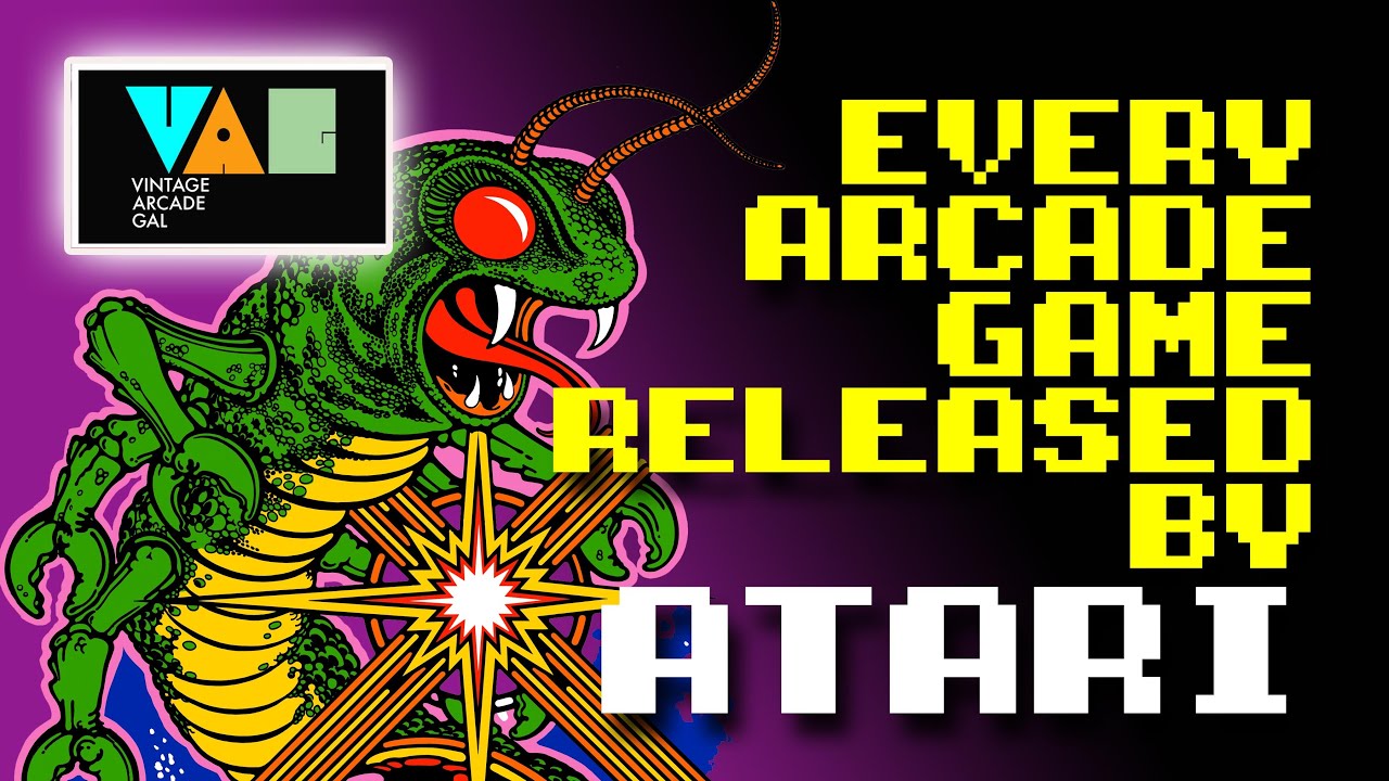 Every Arcade Game Released by Atari