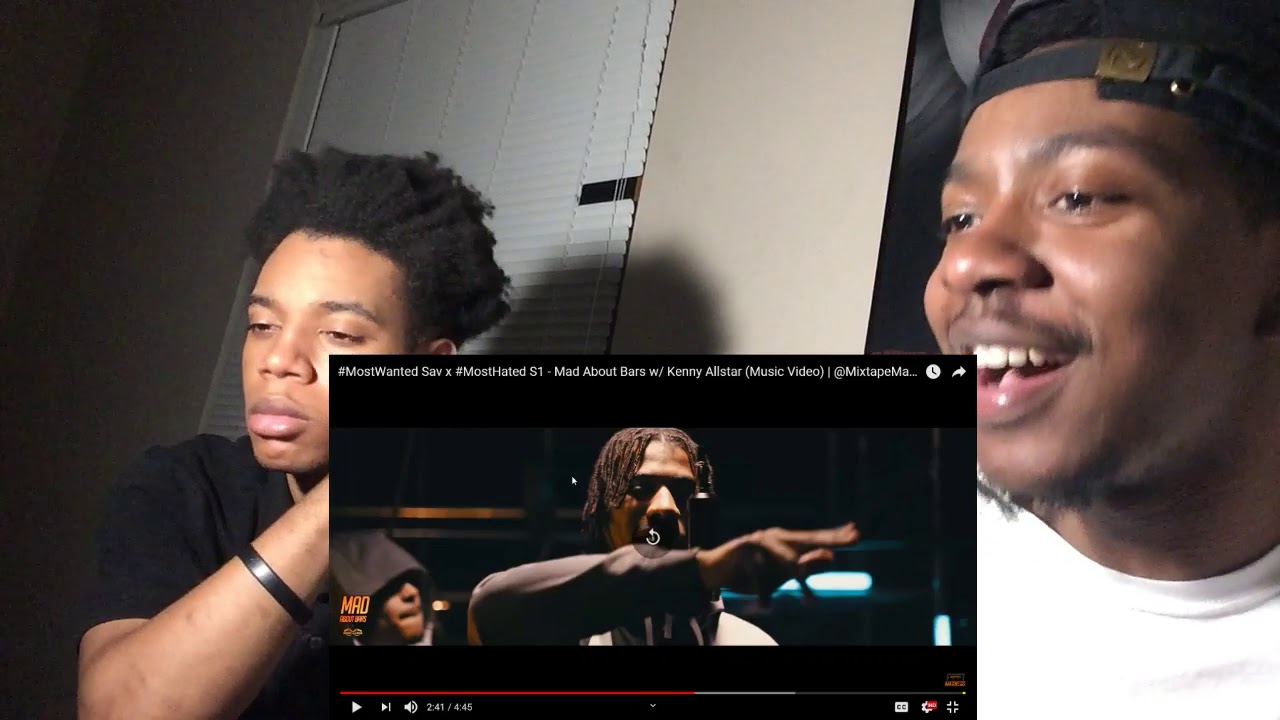 AMERICAN REACTION TO #MostWanted Sav x #MostHated S1 - Mad About Bars w/ Kenny Allstar (Music Video)
