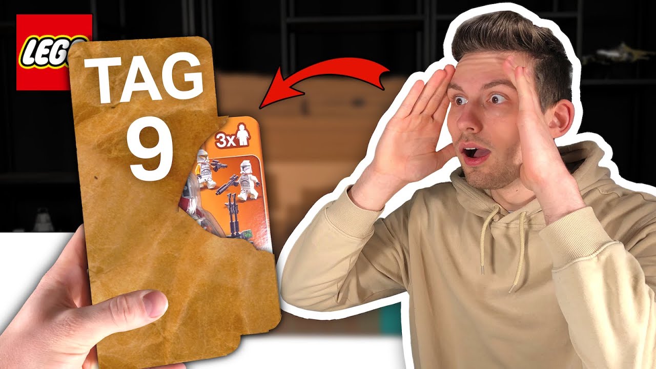 Ich ÖFFNE einen RIESIGEN Lego-Adventskalender! 😳😨 Unboxing Kalender von Mina (2022)