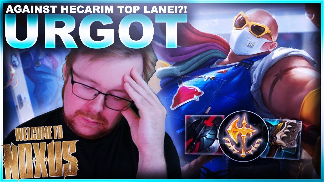 I'M AGAINST A HECARIM TOP LANE IN DIAMOND 1!?! URGOT BEAST MODE! | League of Legends