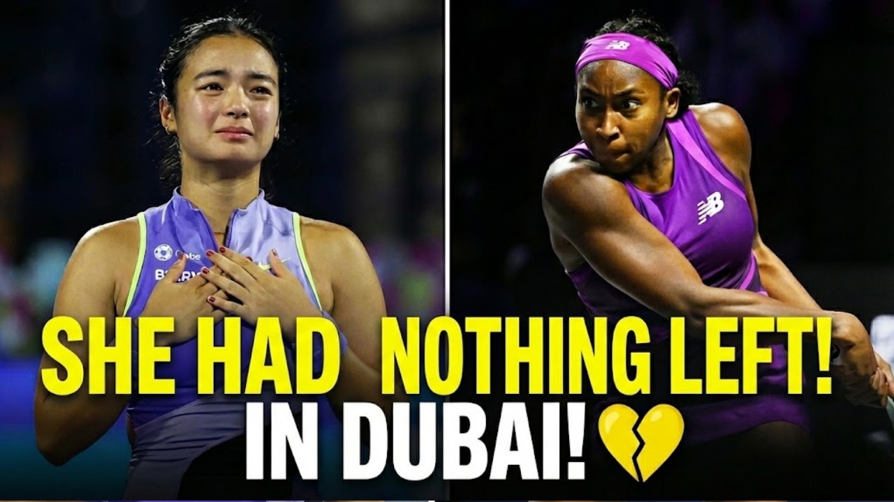 HEARTBREAK IN DUBAI!  Gauff Outlasts EXHAUSTED Eala in Epic Quarterfinal