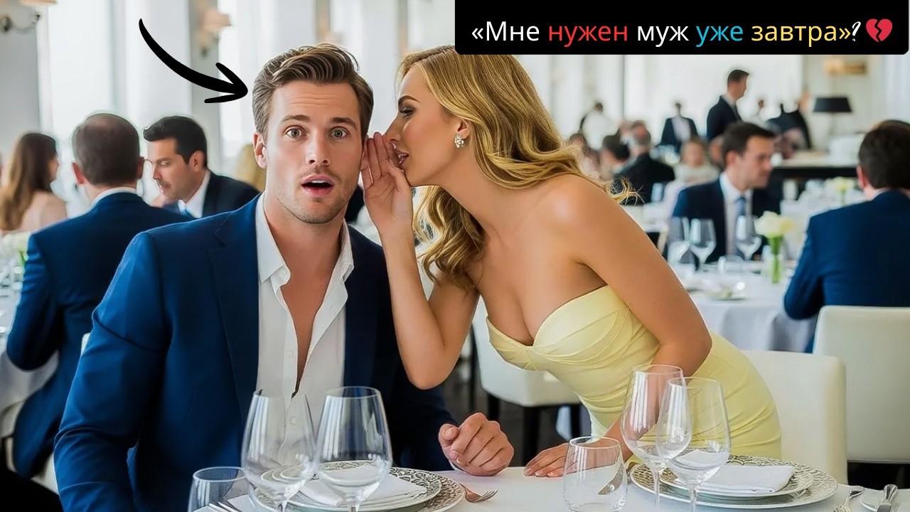 Мне нужен муж уже завтра,сказала миллионерша.Одинокий отец ответил Это значит, мы будем жить вместе?