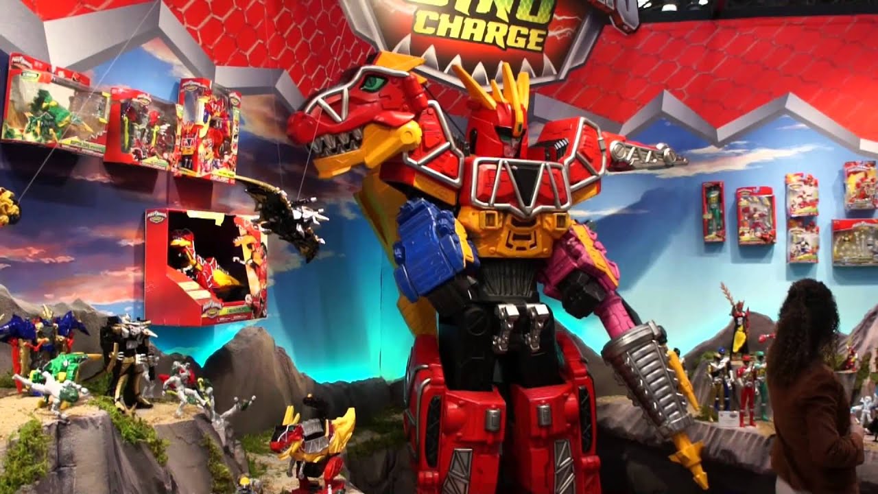 Dino Charge Megazord and Zord Builder