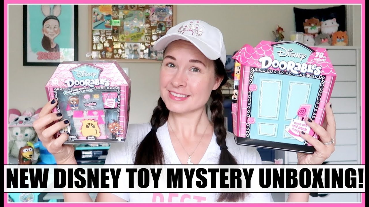 DISNEY DOORABLES MYSTERY TOY UNBOXING! Super cute new blind boxes, yay!