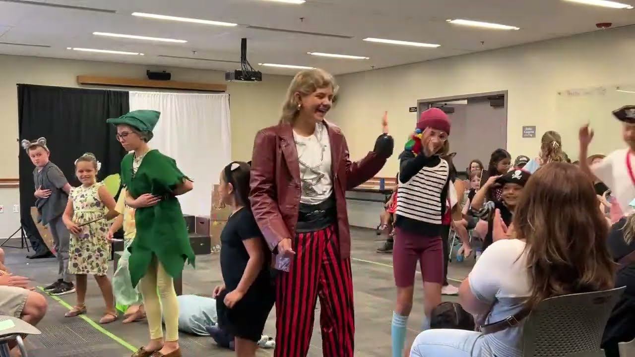 Peter Pan, performed by Atascadero Library Summer Theater Camp