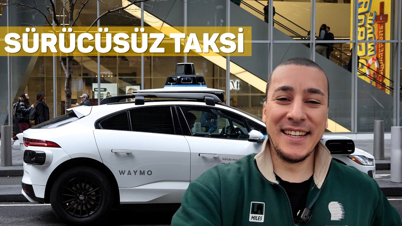 Sürücüsüz Taksiye Bindim! Bu Aracın Şoförü Yok 😱