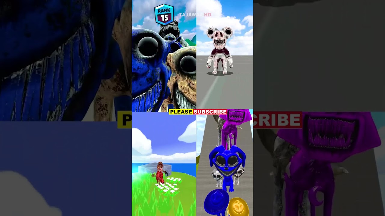 Zoonomaly  and Cat Nap mod Compilation 06