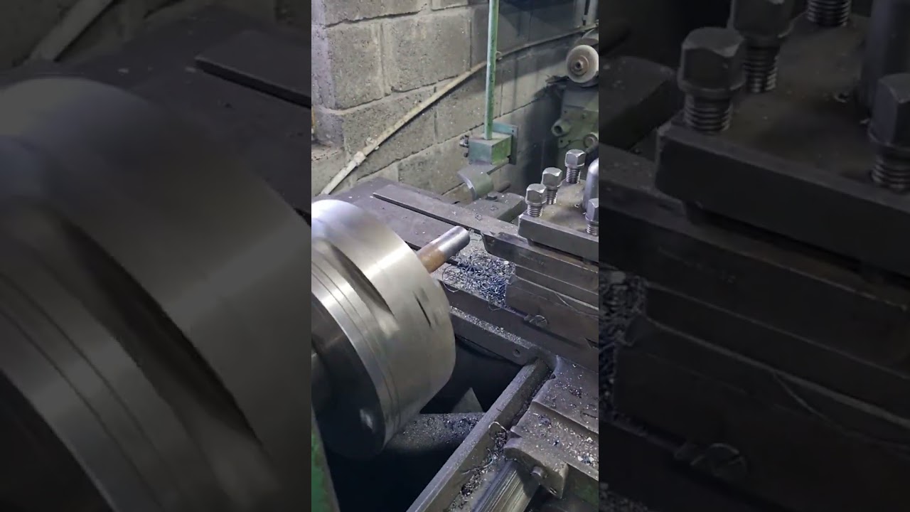 Tos SV18RA Нарезка резьбы на трубе шаг 1,5 Токарный станок . Купил струбцины без труб.
