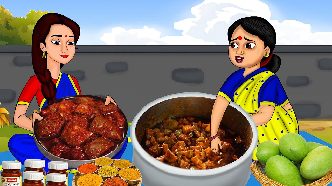 மாமியார் மருமகளின்-மாங்காய் ஊறுகாய் வியாபாரம் | Mango Pickle Seller | tamil stories-Tamil kathaikal