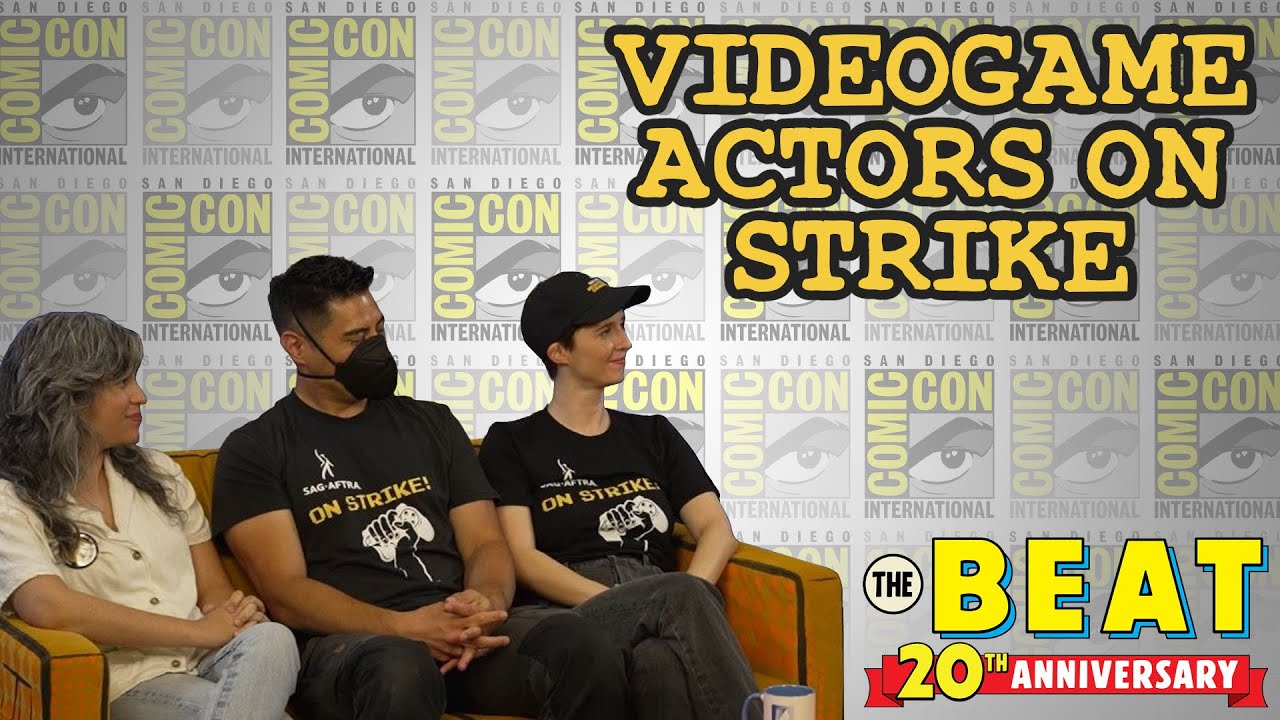 SAG-AFTRA Videogame Actors Go on Strike Part 2 | Con Daily SDCC '24