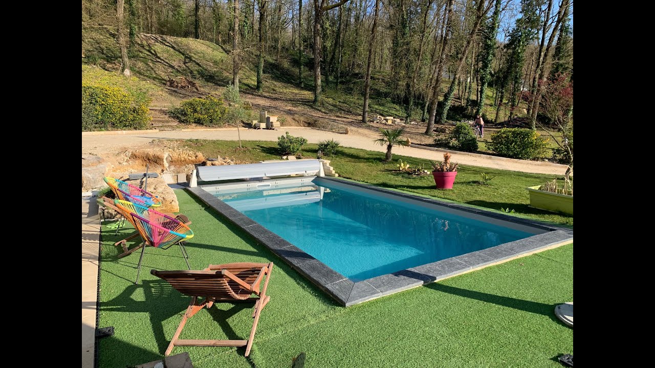 Autoconstruction d' une Piscine 7m x 3,5m