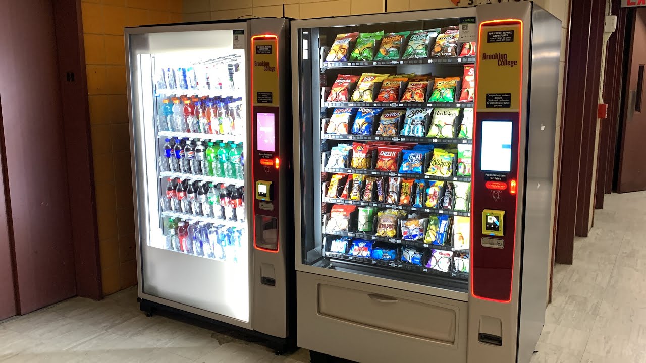 The vending machines tour around at campus