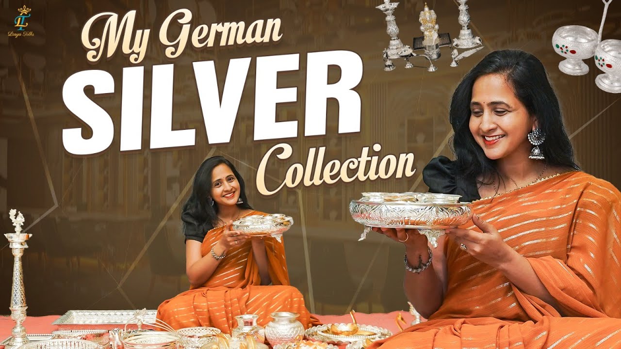 My German Silver Collection || Lasya Vlogs || @LasyaTalks